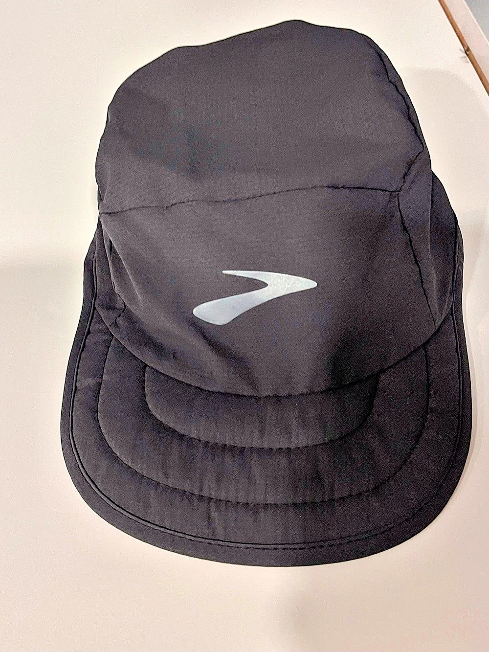 Brooks Lightweight Packable/Washable Running Hat Black